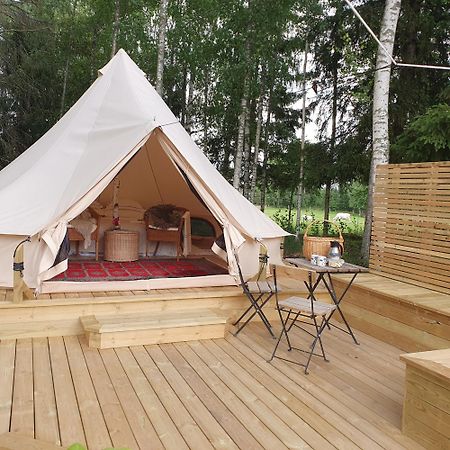 Skalbo Gardsglamping Hotell Järvsö Eksteriør bilde